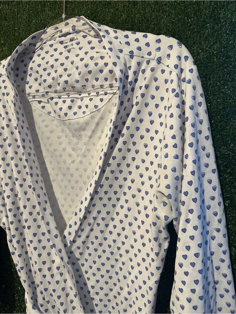 Roller Rabbit Axel Hearts Kimono Robe - Picture 9 of 12